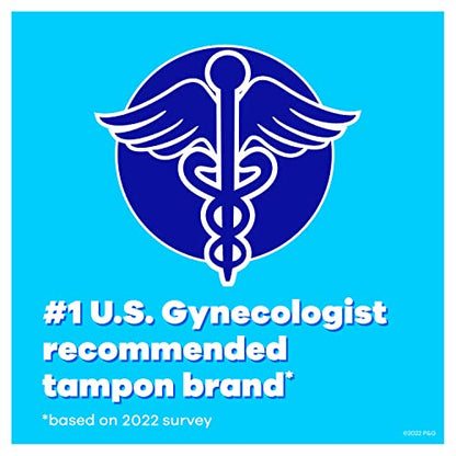 Tampax Tampons, Super Plus Absorbency, Cardboard Applicator, Leakgaurd Skirt, Unscented