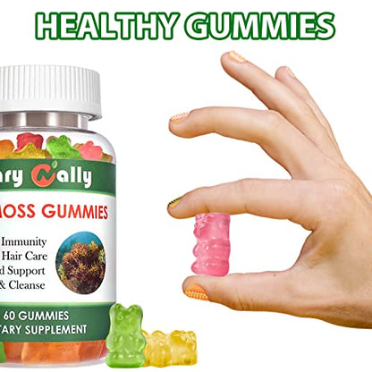 Tary Nally Sea Moss Gummies, Organic Irish Sea Moss Gummies for Adults & Kids