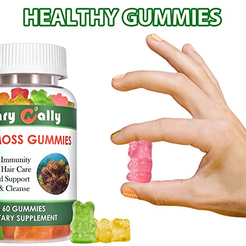 Tary Nally Sea Moss Gummies, Organic Irish Sea Moss Gummies for Adults & Kids