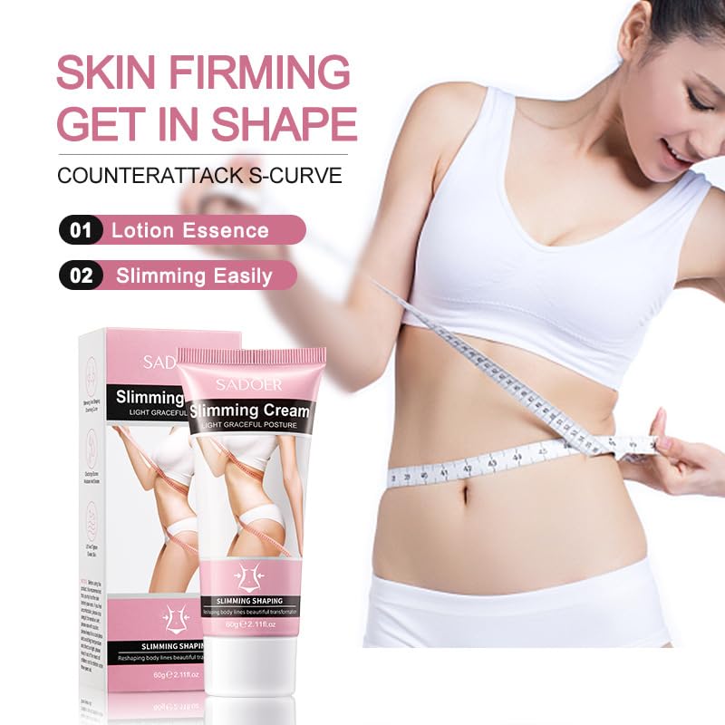 Magic Slimming Cream Weight Loss Cellulite Treatment for Belly, Buttocks, Arms and Thighs Acclyd