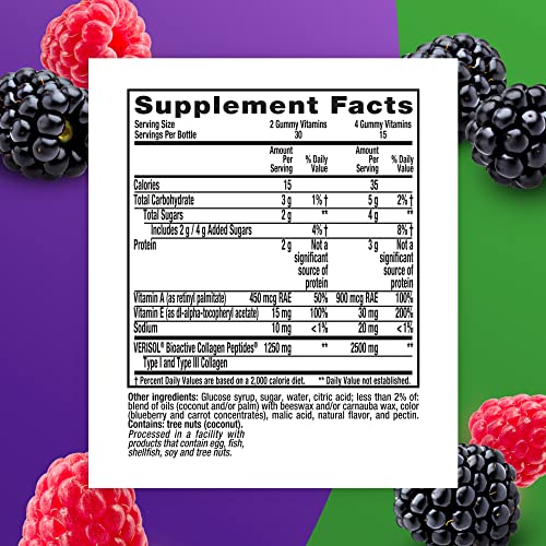 Vitafusion Collagen Gummy Vitamins, 60ct (Package May Vary) Vitafusion