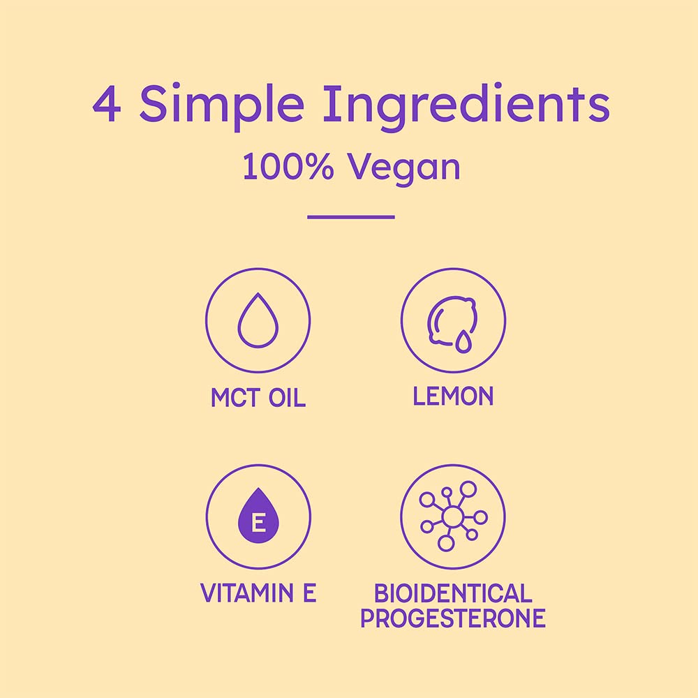 Proov Balancing Oil (Lemon) Plus Pro and Boost Supplements | Support Your Body's Natural Progesterone Proov