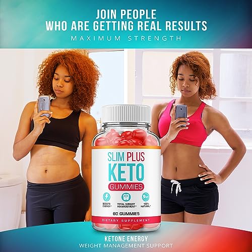 (5 Pack) Slim Plus Keto ACV Gummies - Official - Keto Slim Plus ACV Advanced Weight Loss