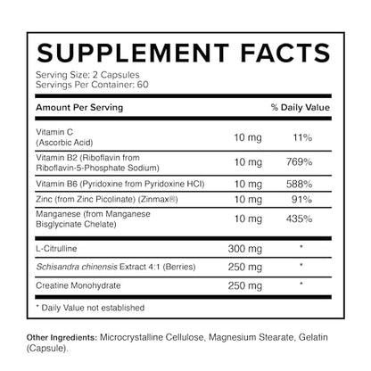 Vatellia Life Nitric Boost - Nitric Oxide for Blood Pressure Support, Natural Circulation & Heart Health Support - Supplement - 60 Day Supply