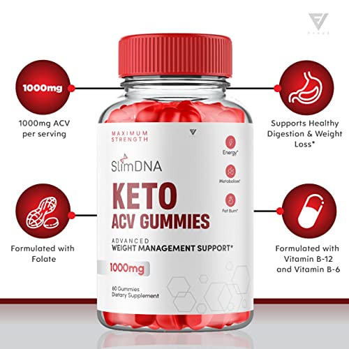 Slim DNA Keto Plus ACV Gummies Slimdna Keto ACV Gummies 500 MG Advanced Fyvus