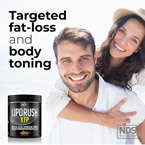 LIPORUSH NDS Nutrition XTP Thermogenic Fat Burner with L-Carnitine - Energy LIPORUSH