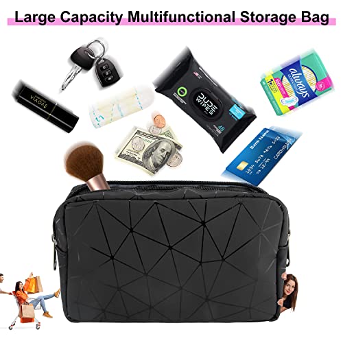 SIDESUGAR PU Leather Sanitary Napkin Storage Bag Small Make Up Bag Travel Cosmetic Bag Menstrual SIDESUGAR