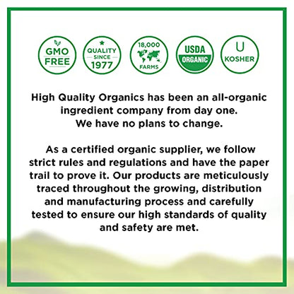 HQOExpress Organic Beetroot Powder - Organic Superfood - Nitric Oxide Booster - Non