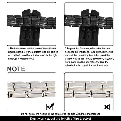 JEROOT Magnetic Bracelets for Men, Pure Titanium Double Row Strong Magnets