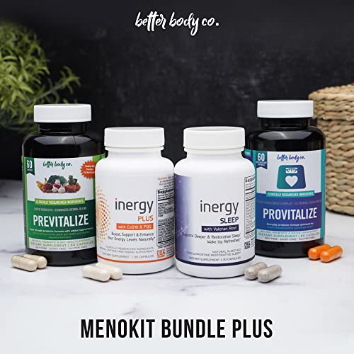 Better Body Co. Menokit Plus Bundle - Natural Probiotic & Herbal Menopause Support Better Body Co.