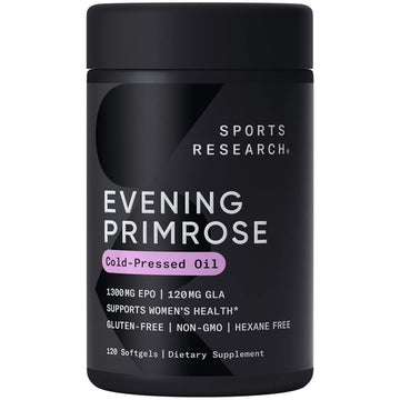 Sports Research Evening Primrose Supplement from Cold Pressed Oil Sports Research