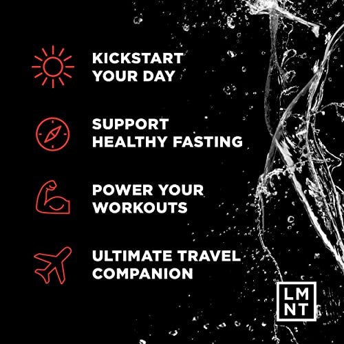 LMNT Keto Electrolyte Powder Packets | Paleo Hydration Powder | No Sugar, No Artificial