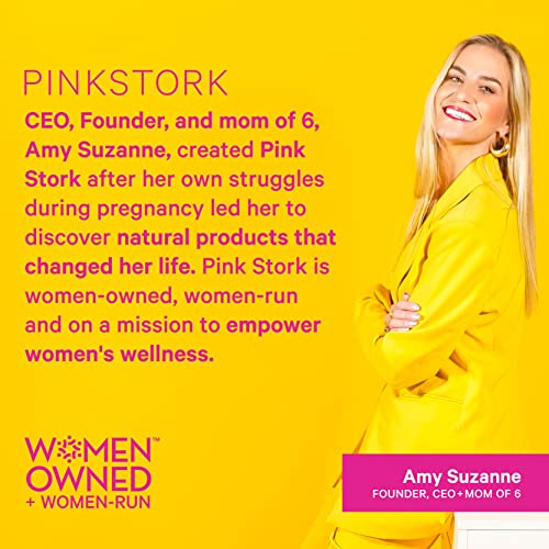 Pink Stork Menopause Flakes: Relaxing Lavender Scented Bath Salts for Women, Pure Magnesium Pink Stork