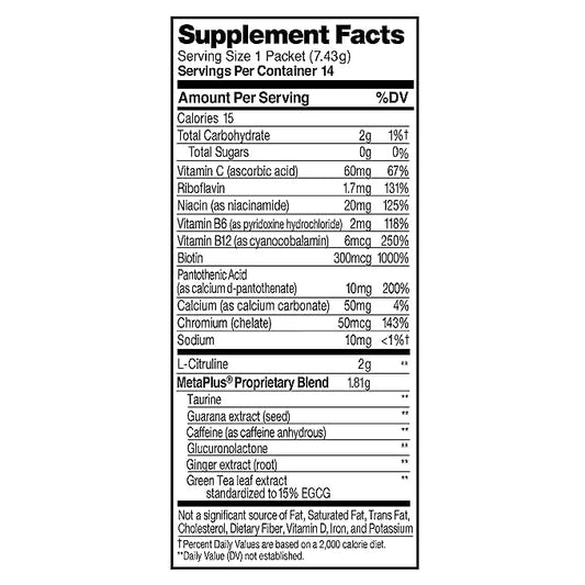 Celsius Heat On-The-Go Performance Energy Powder Stick Variety Packets