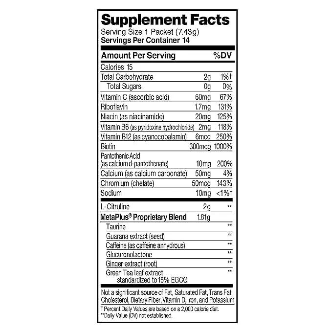 Celsius Heat On-The-Go Performance Energy Powder Stick Variety Packets 