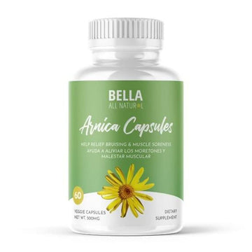 Bella All Natural Arnica Capsules 500 mg, 60 Count