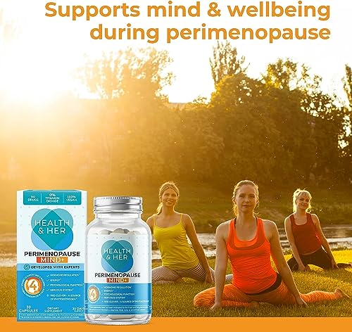 Health & Her Perimenopause Mind, Cognitive Function Support, Pre-Menopause