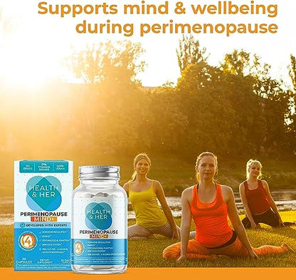 Health & Her Perimenopause Mind, Cognitive Function Support, Pre-Menopause