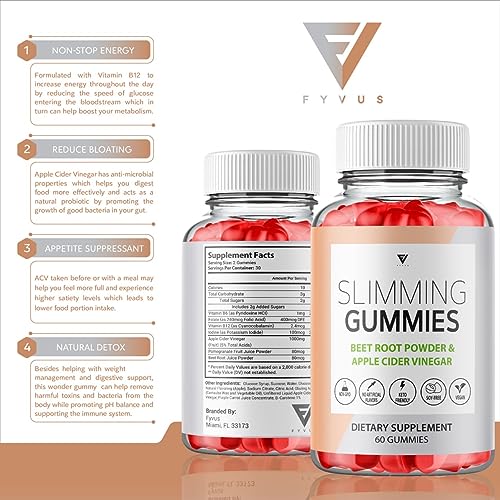 Slimming Gummies It Works for Weight Loss with Apple Cider Vinegar Itworks Its Slim Keto Fyvus