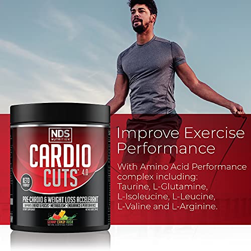 Cardio Cuts NDS Nutrition 4.0 Pre Workout Supplement - Advanced Weight Loss and Pre Cardio Cuts