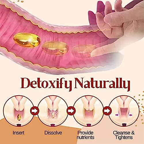 FemiPure Anti-Itch Detox Slimming Capsule Suppository,AnnieCare Instant Anti-Itch Detox