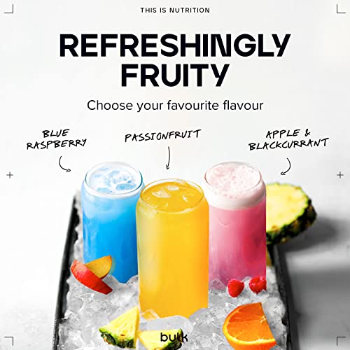 Bulk Clear Whey All in One, Protein Powder Shake, Blue Raspberry, 500 g Bulk