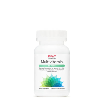 GNC Women's Multivitamin 50 Plus |Supports Bone, Eye, Memory, Brain and Skin Health