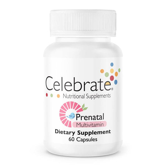 Celebrate Vitamins Bariatric Prenatal Multivitamin Capsules with Folate (Folic Acid), Vitamin A