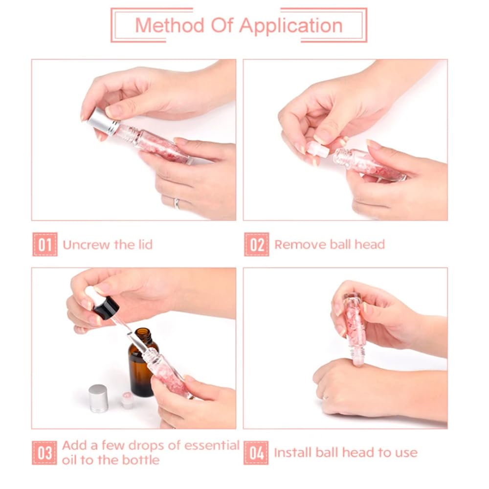 Padime 2 pcs | Premium Set | Real Jade Gua Sha Tool for Facial Skin Care + Glass Bottle for Your Oil Padimë