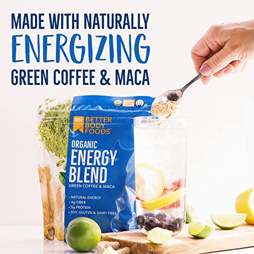 BetterBody Foods Organic Energy Blend, Plant-Based Natural Energy, Gluten-free, Non-GMO BetterBody Foods