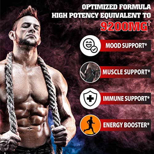 agobi Herbal Test Support for Male Supplement - Support Efficiency, Speed, Strength agobi