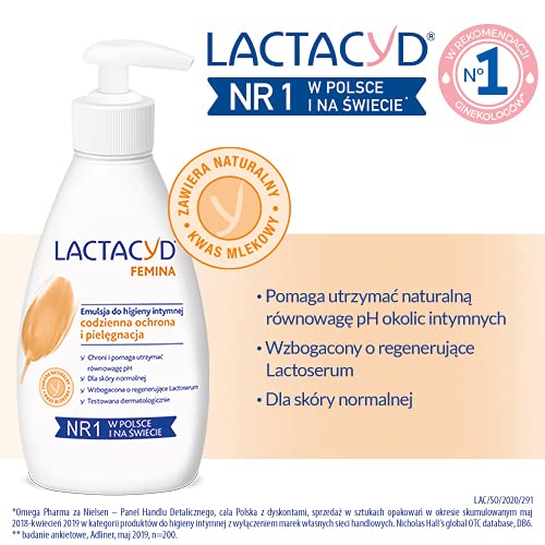 Lactacyd Femina Emulsion for Intimate Hygiene 200 ml