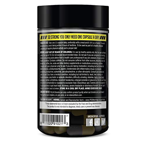 LIPORUSH NDS Nutrition XT - Concentrated Thermogenic with L-Carnitine & Teacrine