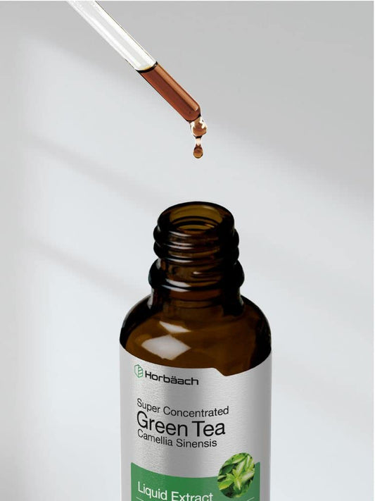Green Tea Extract Liquid | 2 Fl Oz | Alcohol Free, Vegetarian Tincture | Super Concentrated