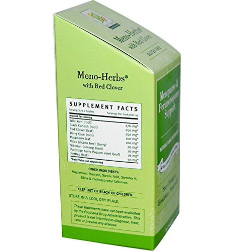 At Last Naturals Meno-Herbs with Red Clover, 90 Count