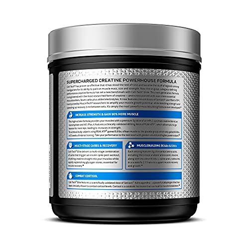 Creatine Powder | MuscleTech Cell-Tech Elite Creatine Powder | Post Workout Recovery 