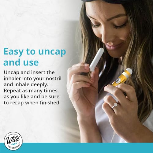Wild Essentials 3 Pack of Quit Smoking Aromatherapy Nasal Inhalers Made mEssentials