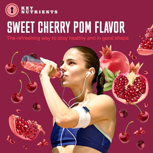 KEY NUTRIENTS Multivitamin Electrolytes Powder No Sugar - Sweet Cherry Pom Electroly