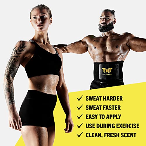 TNT Workout Enhancer Sweat Gel: Hot Cream for Tummy Belly Firming, Sweet Scent