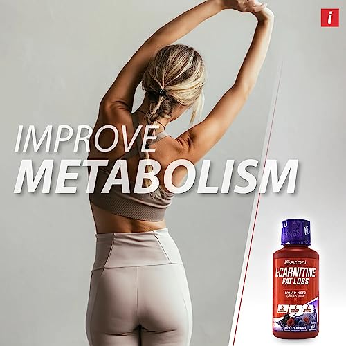 iSatori L-Carnitine Liquid Metabolic Enhancer and Energy Booster - Health and Fitness