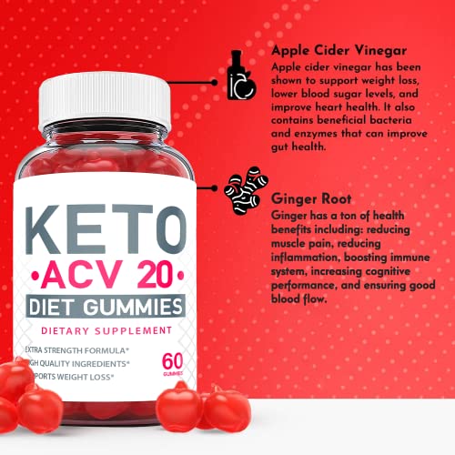 Keto ACV 20 Gummies - Keto ACV 20 Gummies, Keto ACV 20 Ketosis Gummies with Apple