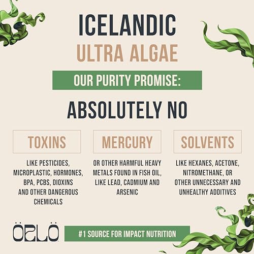 Orlo PRENATAL DHA - Prenatal DHA Omega 3 Supplement - Triple Strength Omega3s Orlo