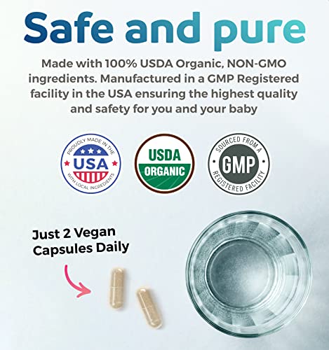 USDA Organic Lactation Supplement - Increase Milk Supply with Herbal Breastfeeding