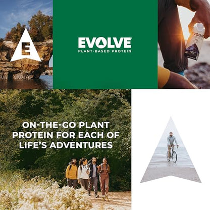 Evolve Plant Based Protein Shake, Chocolate Caramel, 20g Vegan Protein, Dairy Free