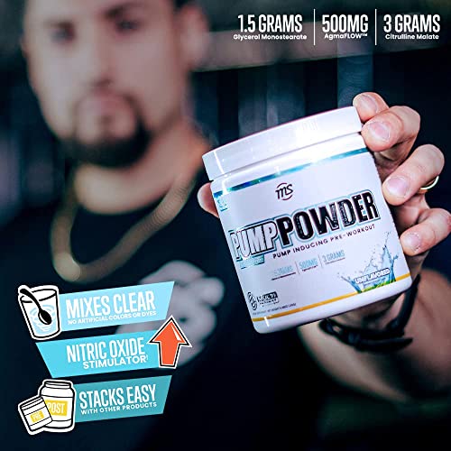 Man Sports Pump Powder. Stimulant Free Neutral Flavored Pre Workout Drink, Best for Preworkout - Energy Pump Powder for Men and Women, Help Fuel Your Workout (30 Days Supply Workout Supplement)