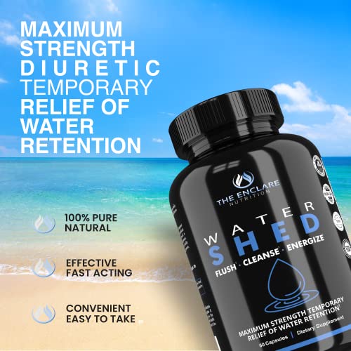 Water Pills Diuretic Water Retention, Liver Detox, Kidney Cleanse, Weight, Swelling