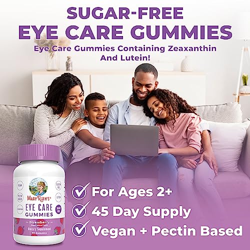 MaryRuth's Eye Care Gummies | Zeaxanthin and Lutein | 45 Day Supply MaryRuth Organics
