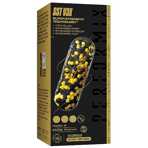 PERFORMIX - SST V3X - Pre Workout - 350 mg Caffeine - Energy Supple