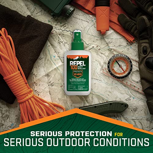Repel 100 Insect Repellent, Repels Mosquitos, Ticks and Gnats, For Severe Repel
