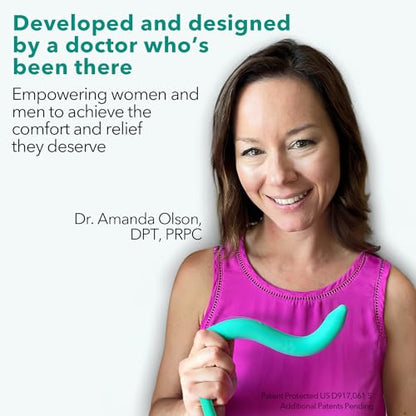 IntimateRose Pelvic Wand with Vibration for Pelvic Muscle Pain Relief - Pelvic Physical
